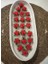 Sevgilier Günü Kayık Tabakta Mum 30 x 15 cm 2