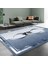 Dekoratif Salon Mutfak Koridor Halısı Modern Mavi 4011 1