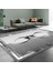 Dekoratif Salon Mutfak Koridor Halısı Modern Gri 4011 1