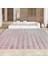 Dekoratif Salon Mutfak Koridor Halısı Modern Pembe 4017 1