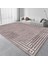 Dekoratif Salon Mutfak Koridor Halısı Modern Pembe 4013 1