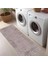 Dekoratif Salon Mutfak Koridor Halısı Modern Pembe 4013 4