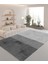 Dekoratif Salon Mutfak Koridor Halısı Modern Gri 4015 1