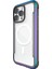 iPhone 15 Pro Max Kılıf Magsafe Uyumlu Airbagli Raptic Shield Serisi Şeffaf Arka Yüzey Kapak Renkli 4