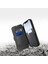 iPhone 13 Pro Max Kılıf Vegan Deri Tasarımlı Şeffaf Kartlıklı Raptic Urban Folio Serisi Kapak Siyah 4