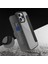 iPhone 13 Pro Max Kılıf Vegan Deri Tasarımlı Şeffaf Kartlıklı Raptic Urban Folio Serisi Kapak Siyah 5