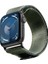 Watch 10 46MM Uyumlu Kumaş Kordon Canvas Serisi Koyu Yeşil 1