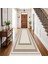 Dekoratif Salon Mutfak Koridor Halısı Modern Vizon 4012 2