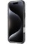 iPhone 16 Pro Max Kılıf Magsafe Uyumlu Standlı Kapak Raptic Airjoy Serisi Boncuk Tasarımlı Siyah-Gri 4