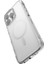 iPhone 16 Pro Kılıf Magsafeli Raptic Air Serisi Airbag Tasarımlı Metal Köşelikli Şeffaf Kapak Gümüş 4