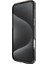 iPhone 16 Pro Max Kılıf Magsafeli Raptic Air Serisi Airbagli Metal Köşelikli Şeffaf Kapak Siyah 3