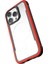 iPhone 16 Pro Max Kılıf Magsafe Uyumlu Airbagli Raptic Shield Serisi Şeffaf Arka Yüzey Kapak Kırmızı 6