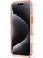 iPhone 16 Pro Max Kılıf Magsafe Uyumlu Standlı Kapak Raptic Airjoy Serisi Boncuk Tasarımlı Turuncu 4