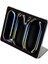 Apple iPad Air 11 2024 Uyumlu Raptic Clear Folio Arkası Şeffaf Katlanabilir Standlı Kılıf Lacivert 4