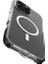 iPhone 16 Pro Max Kılıf Magsafe Uyumlu Airbag Tasarımlı Raptic Clear Serisi Şeffaf Kapak Siyah 3