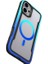 iPhone 16 Pro Max Kılıf Magsafe Uyumlu Airbagli Raptic Shield 2.0 Serisi Şeffaf Kapak Turkuaz 2