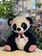 Peluş Panda Iri Parlak Gözlü Sevgiliye Hediye - Yumuşak ve Sevimli Pandalı Peluş Oyuncak 1