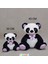 Peluş Panda Iri Parlak Gözlü Sevgiliye Hediye - Yumuşak ve Sevimli Pandalı Peluş Oyuncak 2