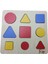 Montessori Ahşap Geometrik Şekilller Bul-Tak-Çıkar 3 Şekil 1