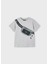 Yazlık Erkek Çocuk T-Shirt - Gri 2