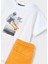 Yazlık Erkek Çocuk Şort - T-Shirt Takım - Turuncu 3