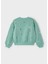 Yazlık - Mevsimlik Kız Çocuk Sweatshirt - Yeşil 3