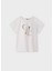 Yazlık Kız Çocuk T-Shirt - Krem 1