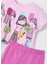Yazlık Kız Çocuk Baskılı T-Shirt Tayt Takım - Pembe 2
