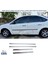 Ford Focus 2 Sedan Krom Yan Kapı Çıtası 4 Parça 2005-2008 Paslanmaz Çelik 1
