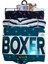 Star 106 Desenli Pamuklu Kemer Likralı 3'lü Boxer 3