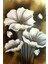 Gold Flowers Kanvas Tablo 2