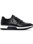 Erkek Siyah Bağcıklı Deri Sneaker 25SFD640014 1