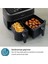 Serisi Çift Hazneli 9 Lt Airfryer Siyah Fritöz 4