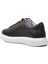 Siyah-Beyaz Deri Erkek Sneaker 4