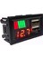 Dijital Voltmetre USB Çıkışlı Akü Göstergeli Dc 12V (IC278C) 1