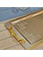 Sultan Gold Kaplama Tekli 1mm Paslanmaz Çelik Tepsi 18/10 1