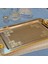 Sultan Gold Kaplama Tekli 1mm Paslanmaz Çelik Tepsi 18/10 4
