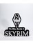 Elder Scroolls Skyrim Logo Figür 4