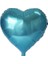 aã§ä±k mavi kalp folyo balon 45 cm . 1