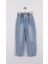Lastikli Denim Jean Kız Çocuk 2