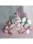 40 cm Pembe Parlak Peluş Tavşan 1