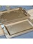 Sultan Saten Platin Set 1mm Paslanmaz Tepsi 2li 18/10 3