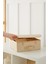2 Adet Bej Kapaklı Dolap Çekmece Içi Takı Çamaşır Katlanır Saklama Kutusu Organizer 30 x 23 x 11 2