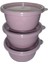 Tick Tock Hava Sızdırmaz Saklama Kabı 3'lü Set 3X250 ml Pudra 1