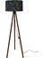 Lacivert Desenli Tripod Lambader, Dijital Baskılı Lambader 3