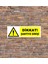 Dikkat Uyarı Levhası 45X15 cm 1