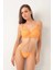 Neon Turuncu Bralet Sütyen Takım 3