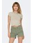 Onlelına S/s O-Neck Short Top Jrs Noos Açık Bej 1