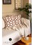 Luxury Serisi Punch Panç Desen Nakışlı Kırlent Kılıfı 1 Adet 43 x 43 cm 1