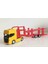 1:64 Ölçek Scania V8 R730 Taşıyıcı Tır/// Sarı Küçük Boy 3